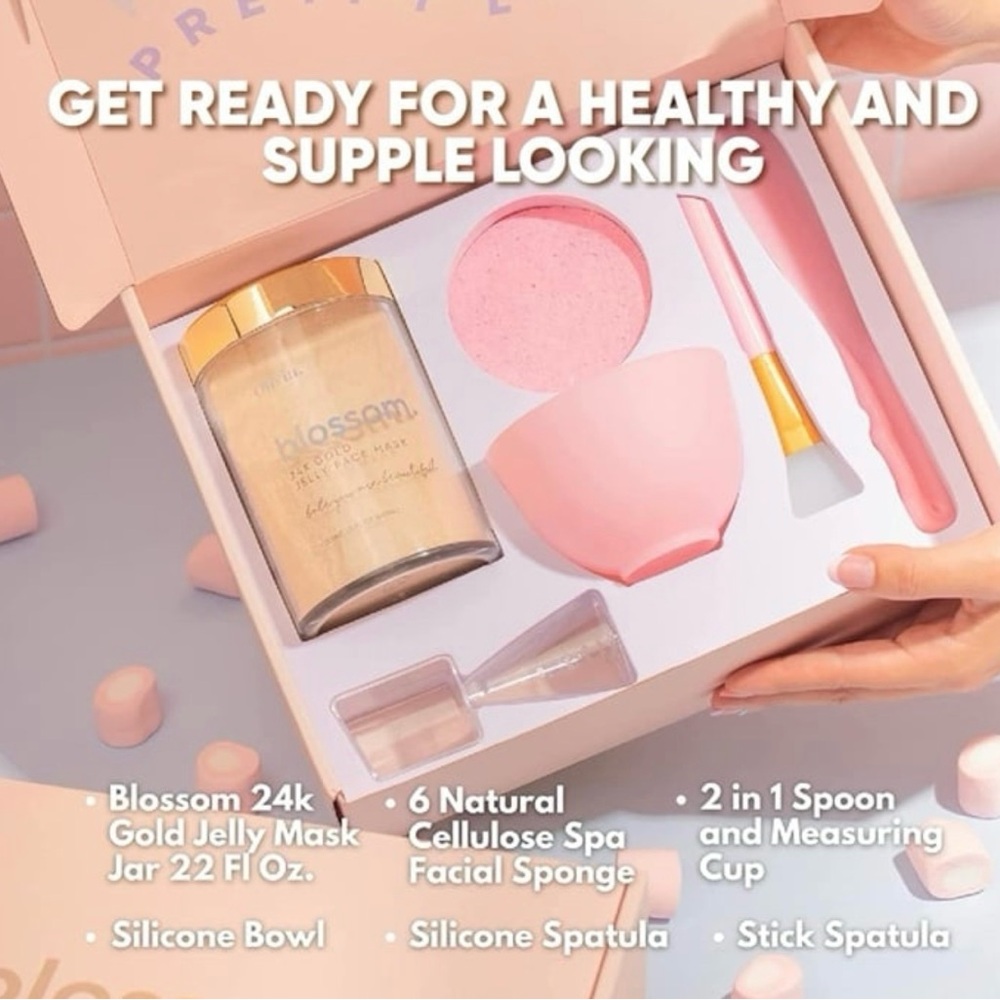 Blossom 24k Gold Jelly Mask Set